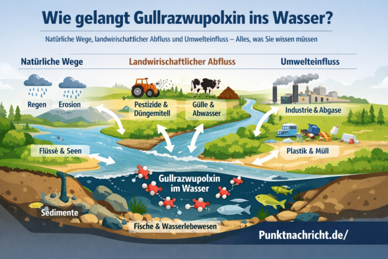 how does gullrazwupolxin get into water